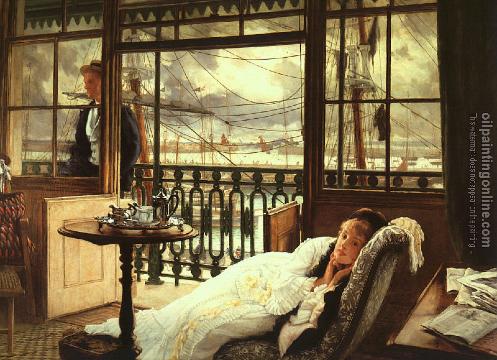 Tissot, James - A Passing Storm